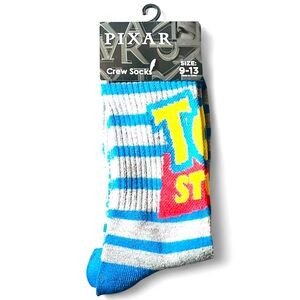 NWT- Pixar Toy Story Crew Socks